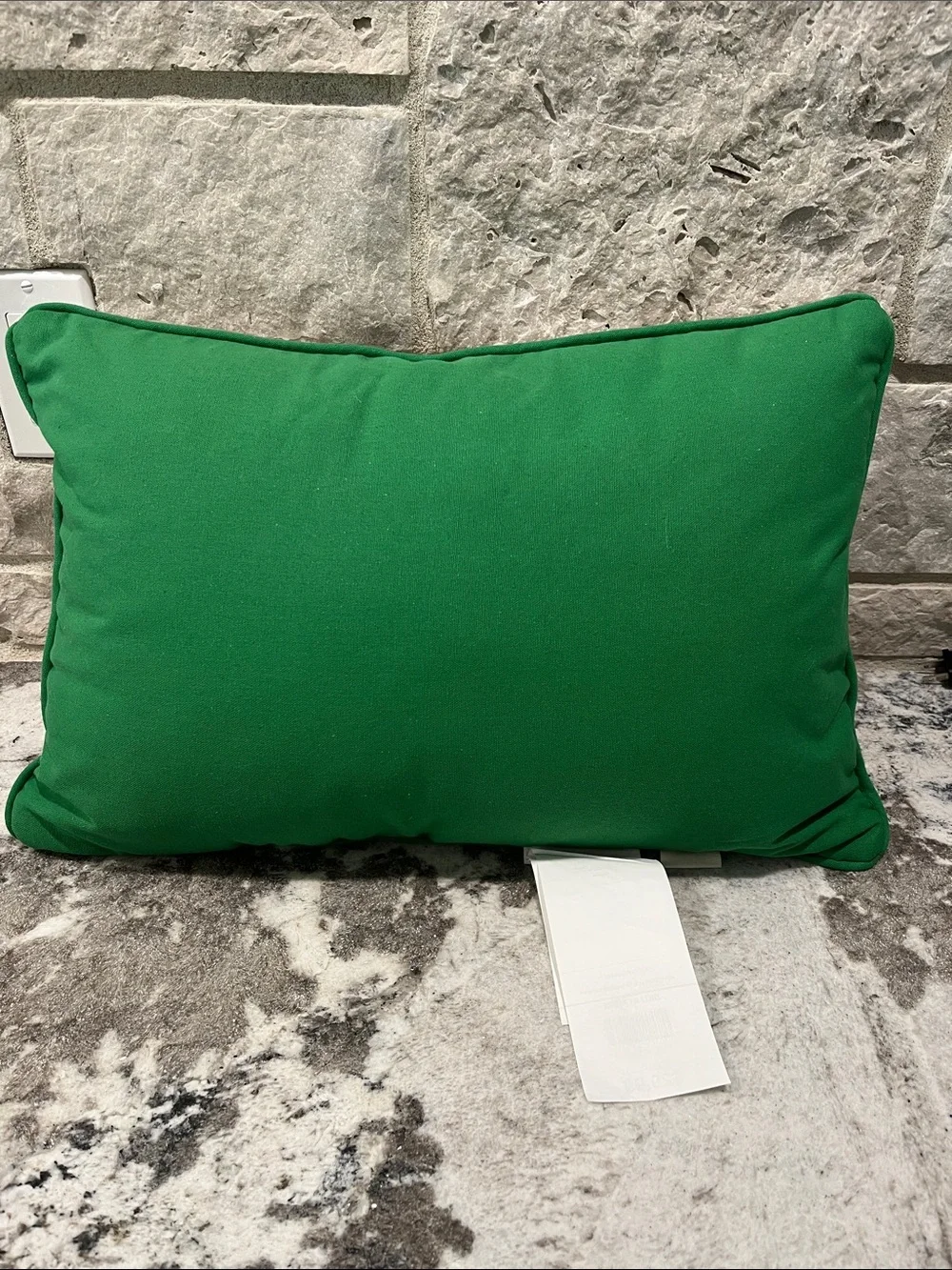 NEW Pier 1 Holiday Bunny Trio Pillow - White, Brown, Gray, Orange, Green